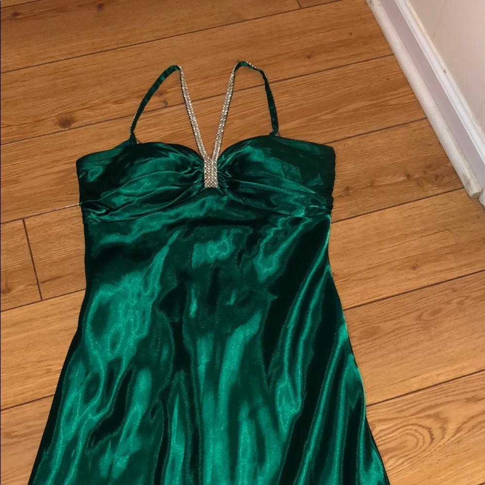 Emerald Green prom dress